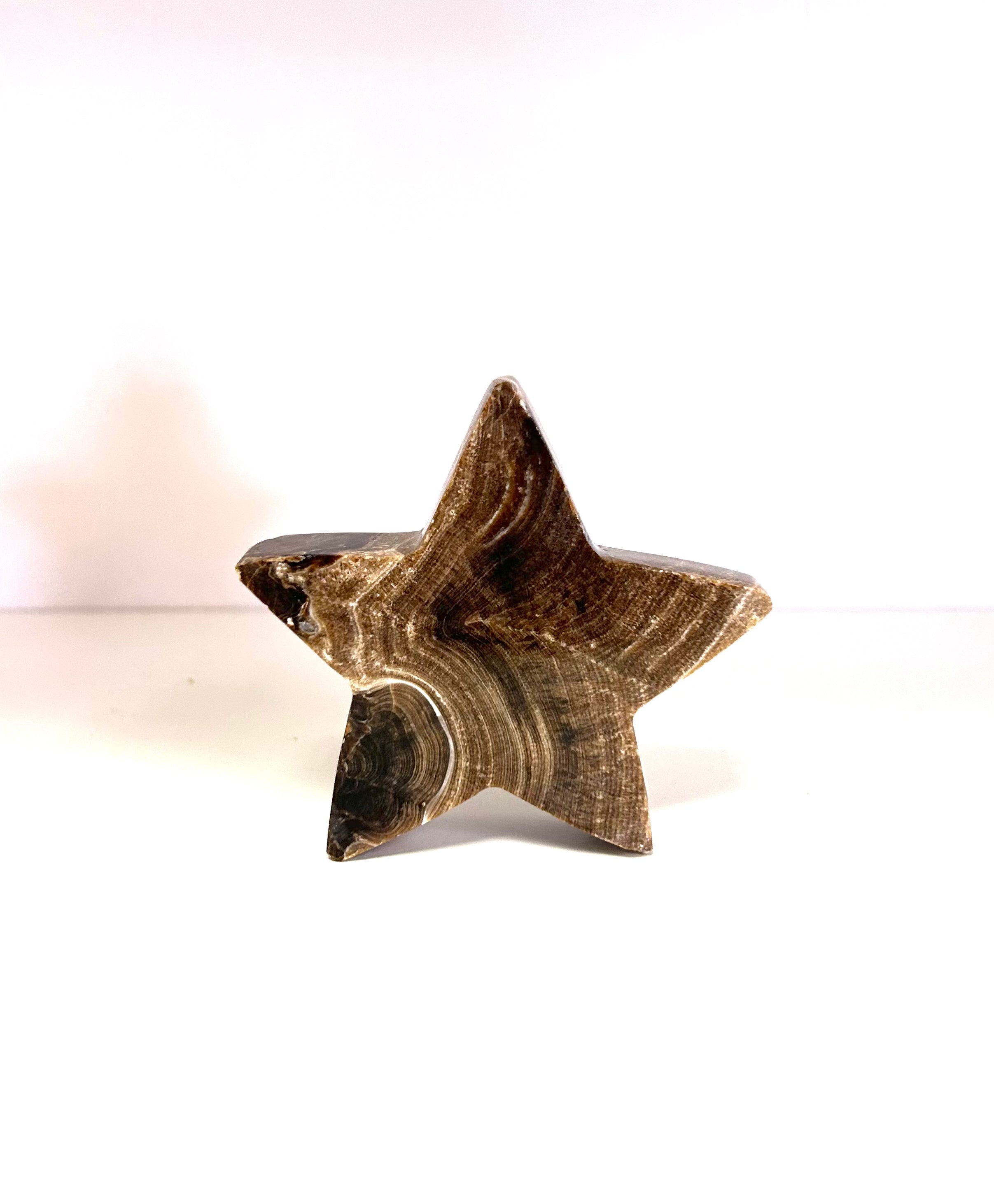 Chocolate Calcite Star - Lighten Up Shop