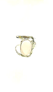 Rose Quartz Ring ($65) - Lighten Up Shop