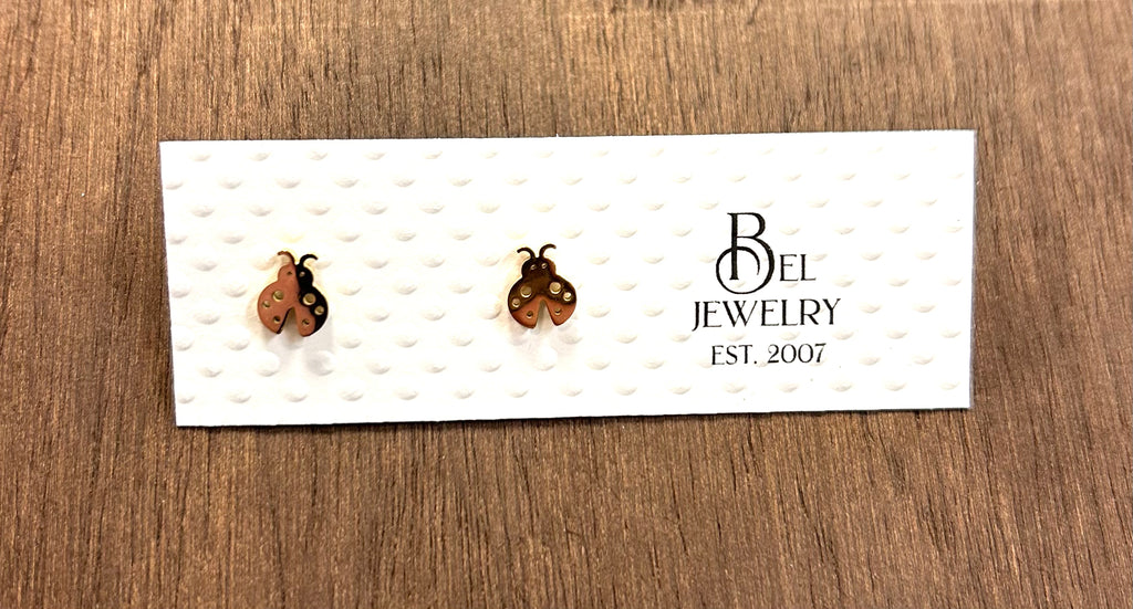 Ladybug Earrings - Lighten Up Shop