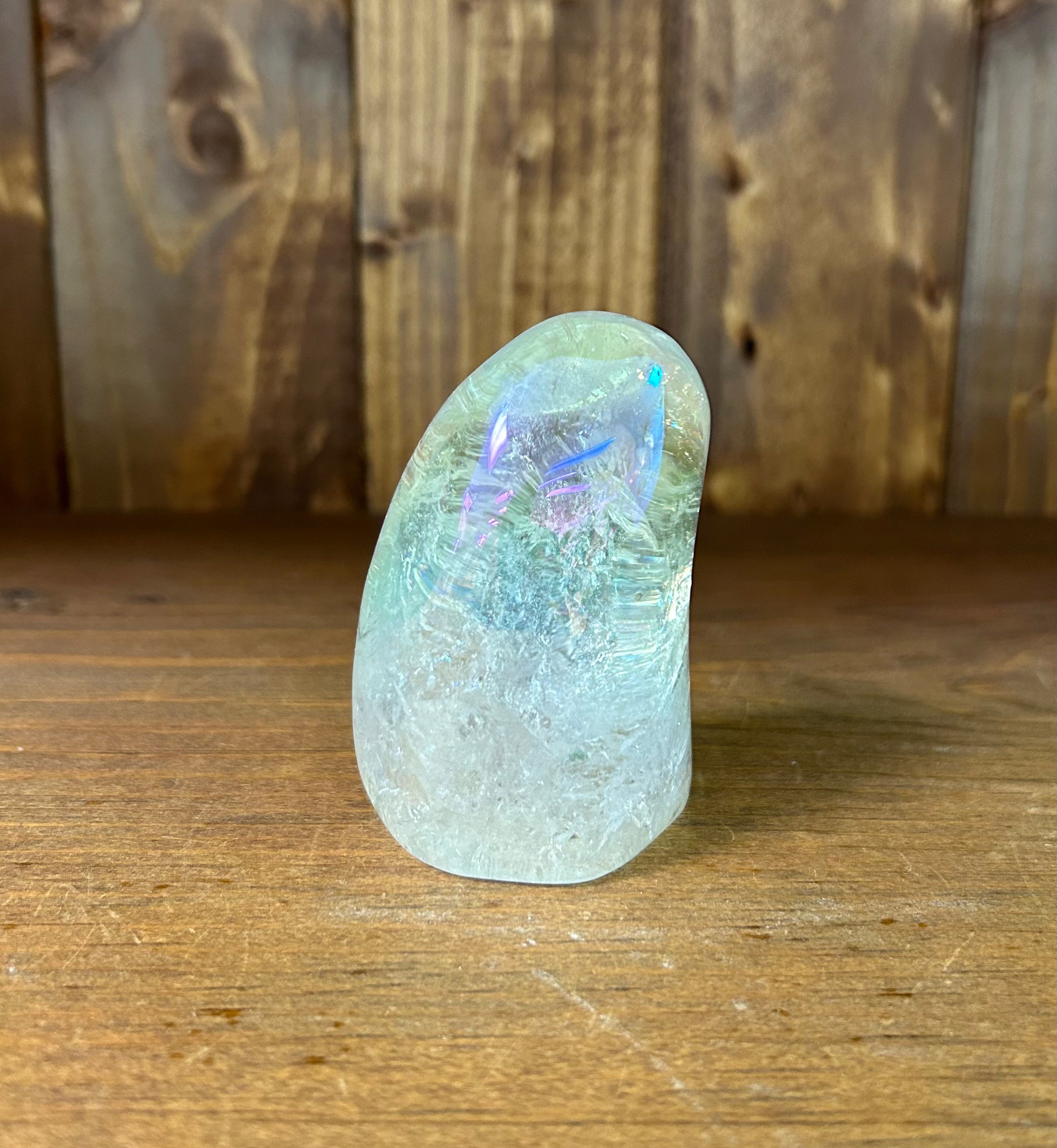 Angel Aura Quartz Free Form - Lighten Up Shop