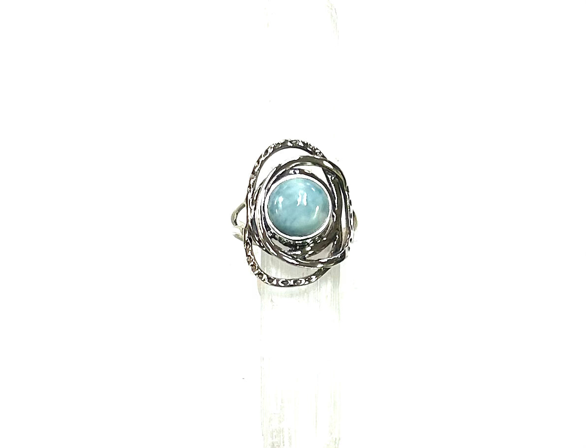 Larimar Ring ($80) - Lighten Up Shop