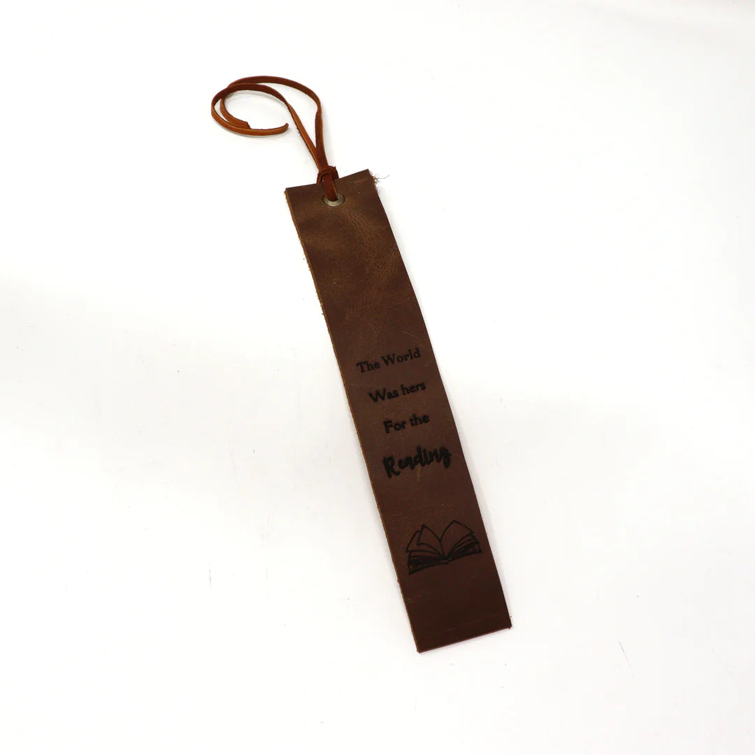 Leather Bookmark - Lighten Up Shop