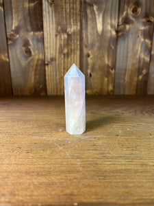 Aura Rose Quartz Tower - Lighten Up Shop