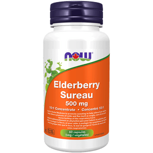 Elderberry 500mg 60 capsules - Lighten Up Shop