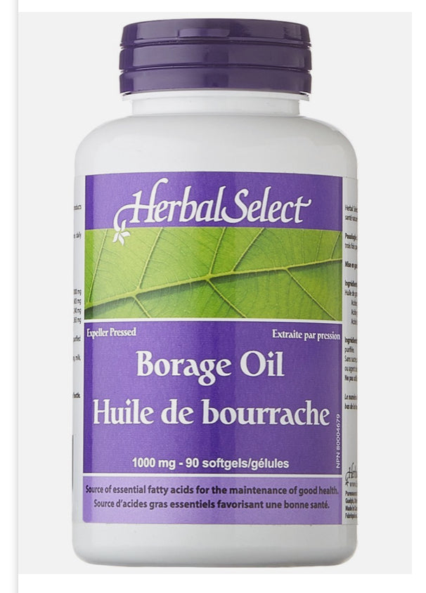 Borage Oil - 90 Softgels - Lighten Up Shop