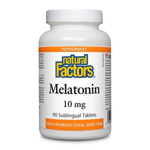 Melatonin 10mg 90 Sublingual Tablets - Lighten Up Shop