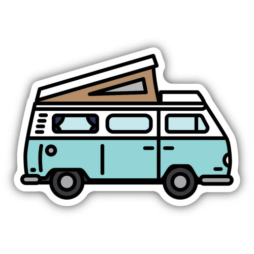 Pop-Top Camper Sticker - Lighten Up Shop