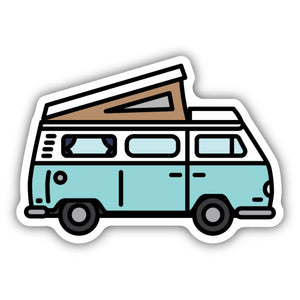 Pop-Top Camper Sticker - Lighten Up Shop