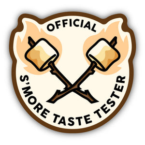 Official Smore Taste Tester Sticker - Lighten Up Shop