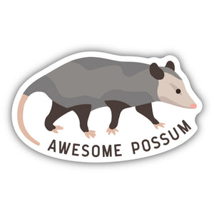 Awesome Possum Sticker - Lighten Up Shop