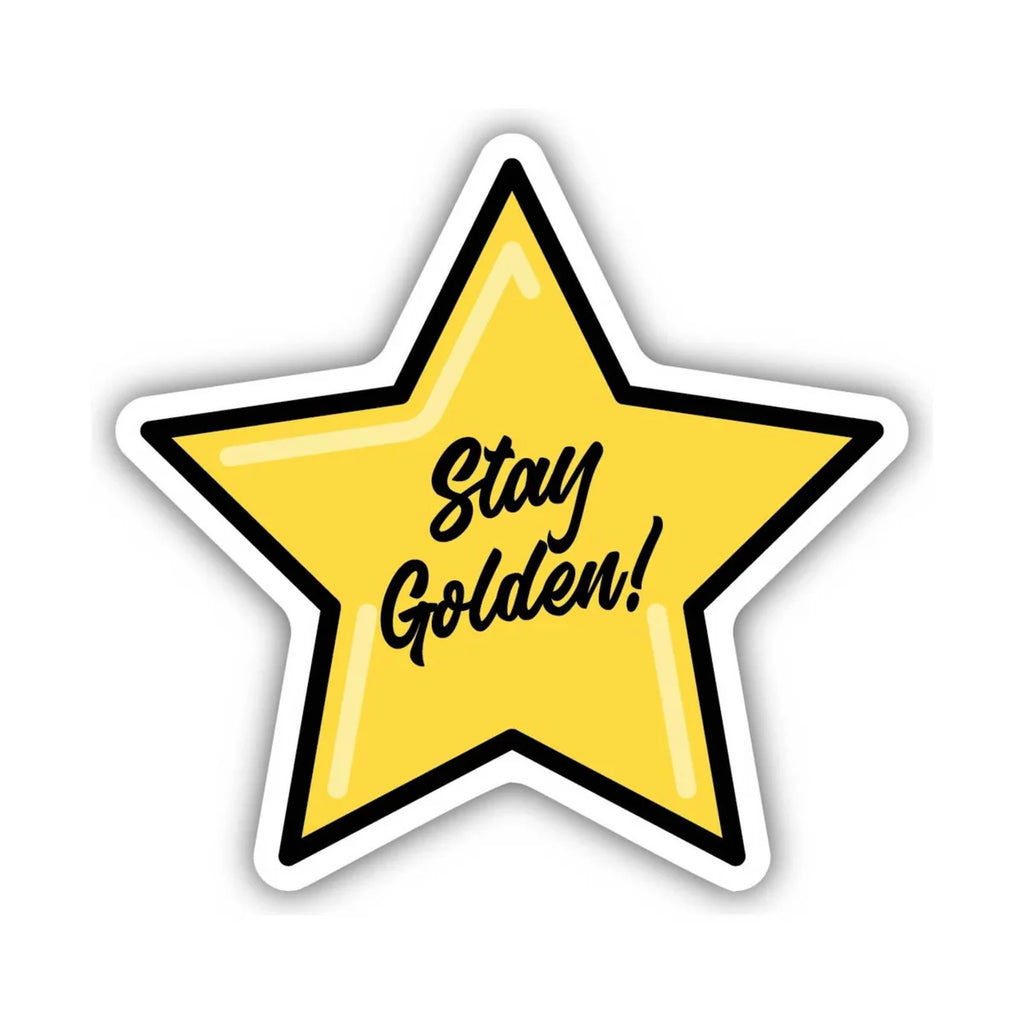 Stay Golden Sticker - Lighten Up Shop