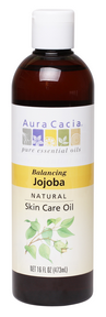 Aura Cacia Jojoba Oil 473ml - Lighten Up Shop