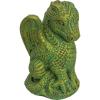 Green Sitting Dragon Statue - Lighten Up Shop