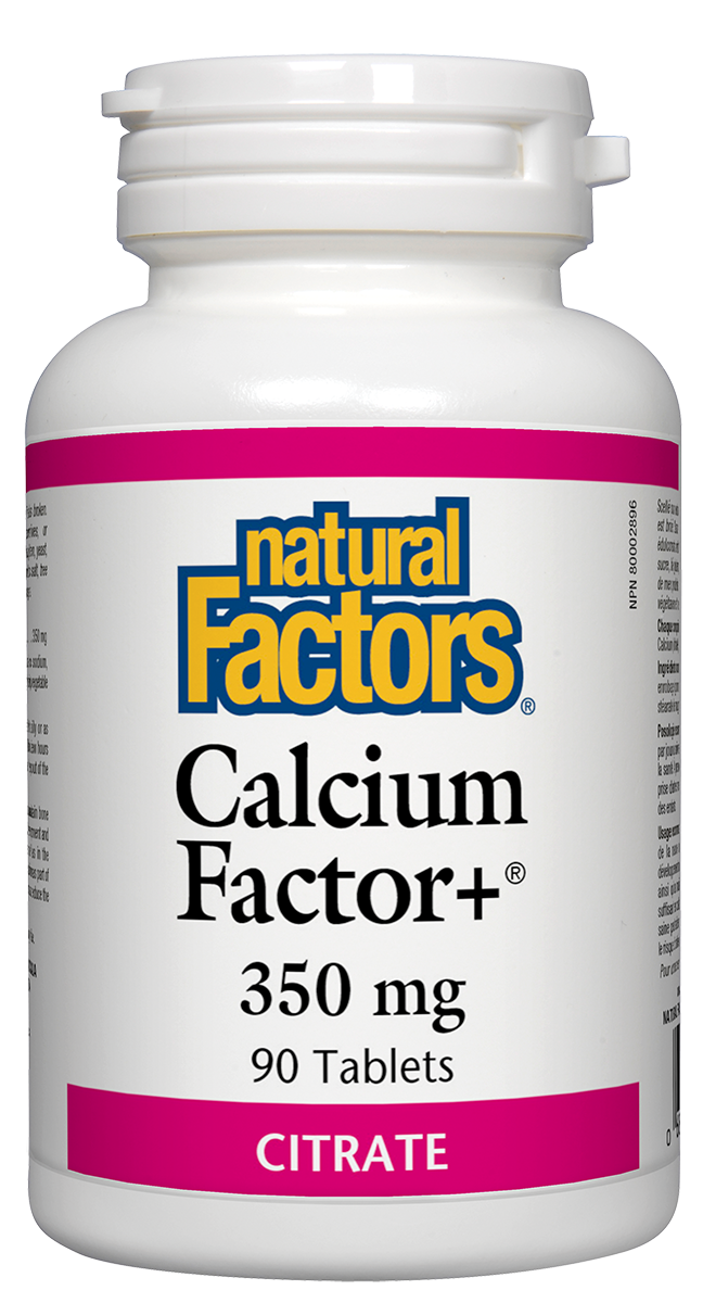 Calcium Factor+ 350mg 90 tablets - Lighten Up Shop