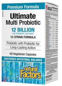 Ultimate Multi Probiotic 12 billion 60 capsules - Lighten Up Shop