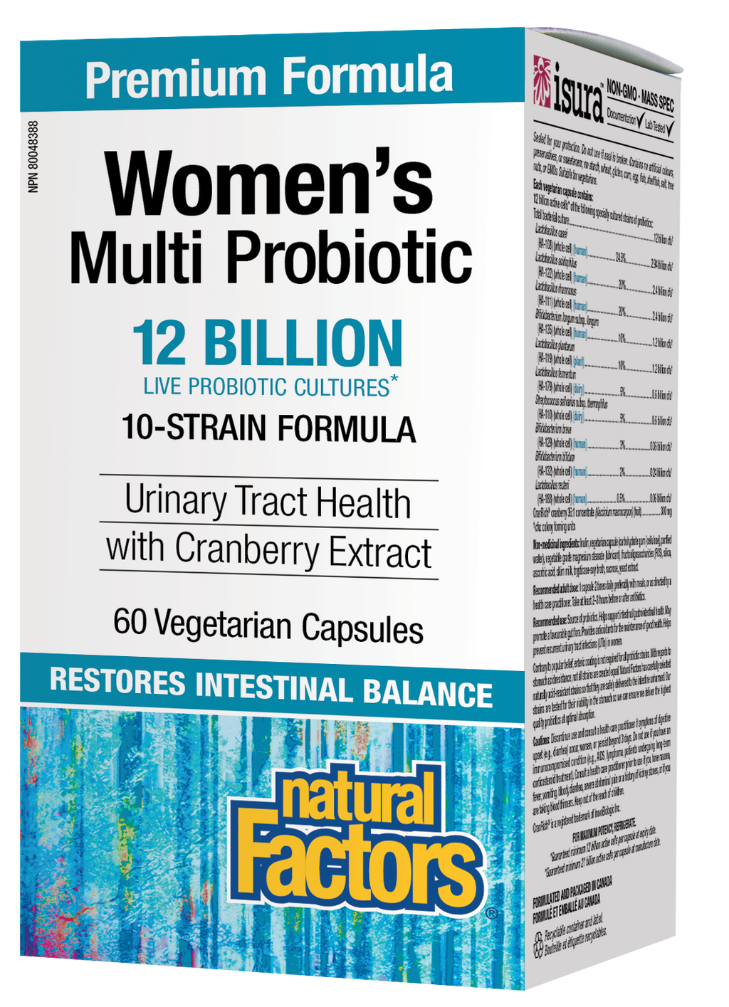 Women's Probiotic 12 billion 60 capsules - Lighten Up Shop