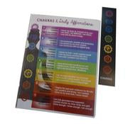 Chakras and Daily Affirmation Journal - Lighten Up Shop