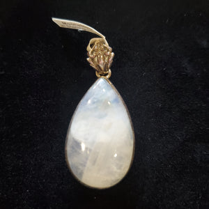 Moonstone in Sterling Silver Pendant - Lighten Up Shop