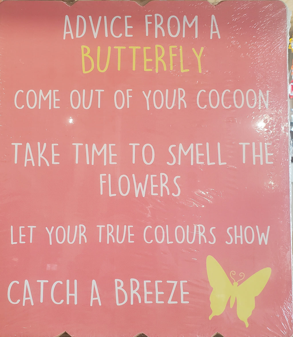 Advice From a Butterfly - Lighten Up Shop