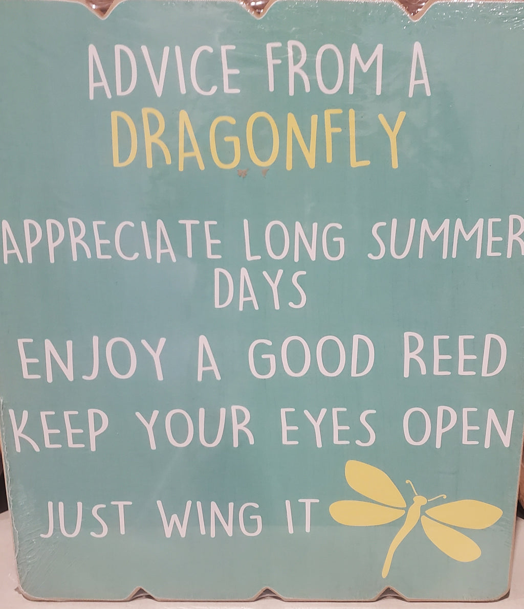 Advice From a Dragonfly - Lighten Up Shop