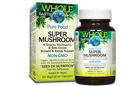 Super Mushroom 60 capsules - Lighten Up Shop