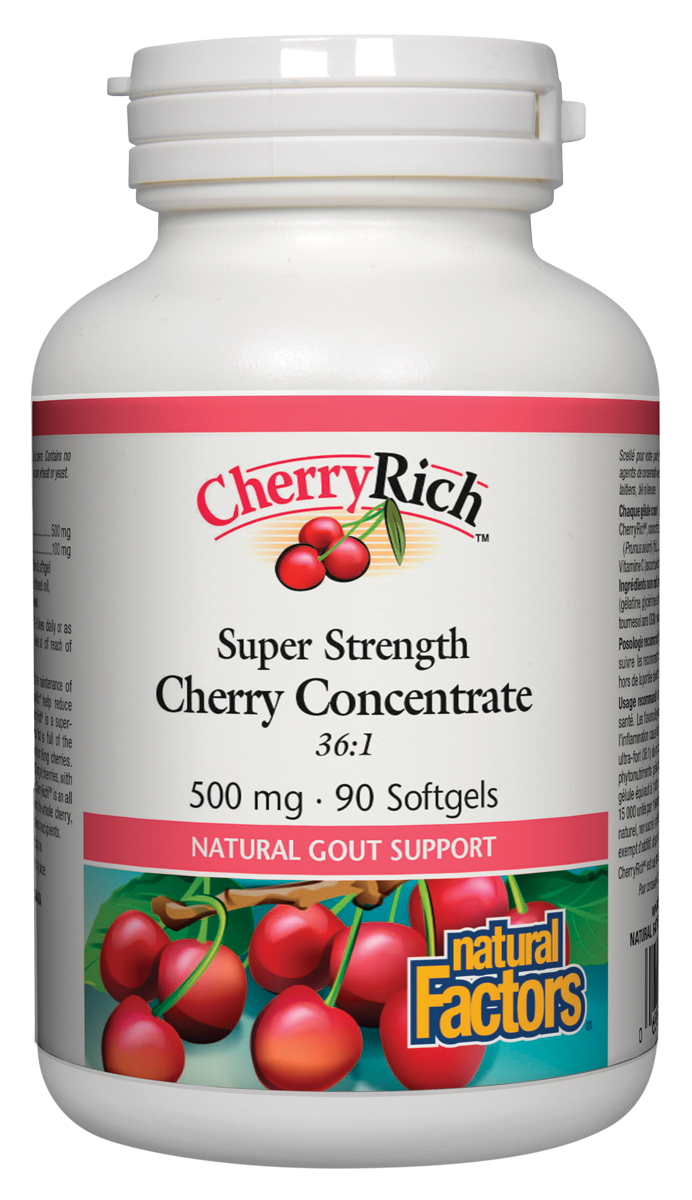 CherryRich Super Strength Cherry Concentrate 90 softgels - Lighten Up Shop