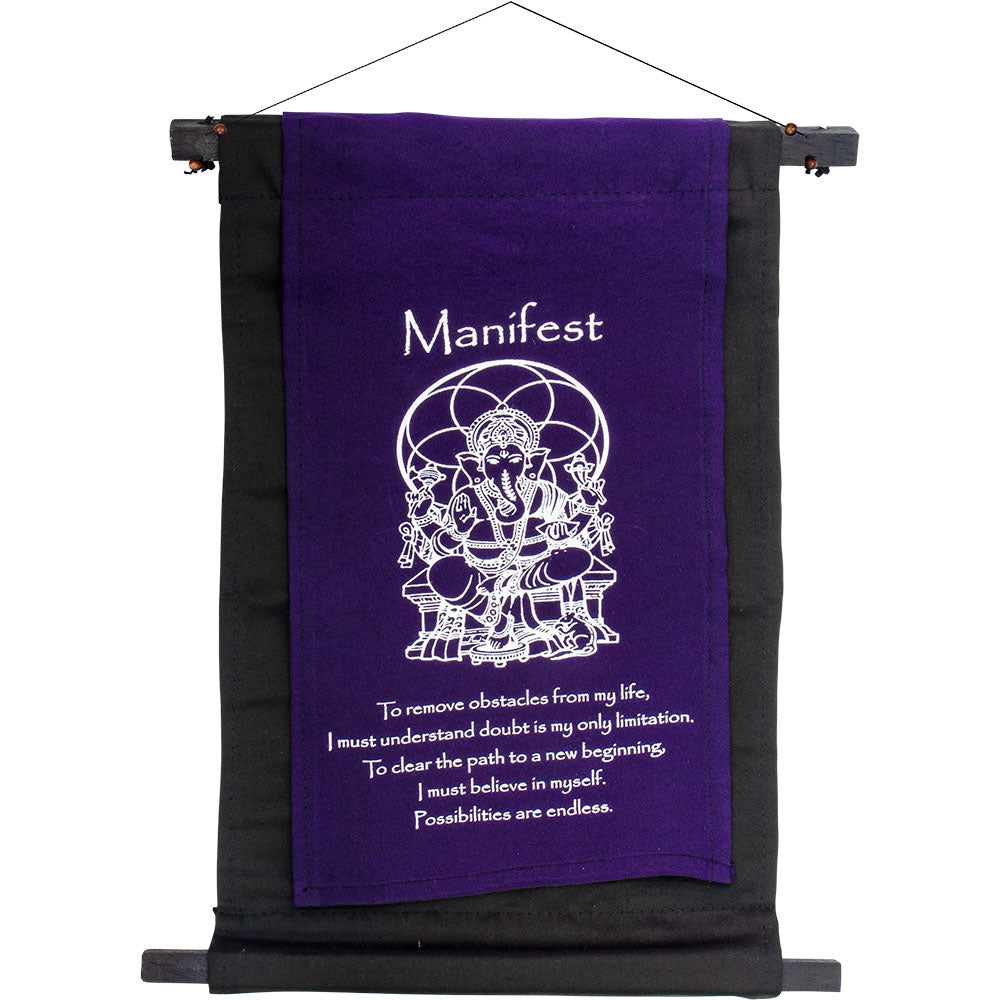 Manifest Banner - Lighten Up Shop