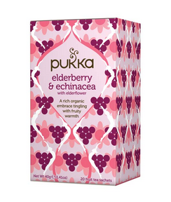Pukka Elderberry and Echinacea Tea - Lighten Up Shop