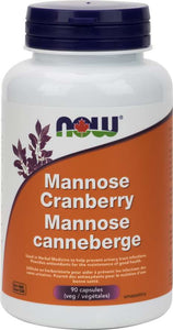 Mannose Cranberry 90 capsules - Lighten Up Shop