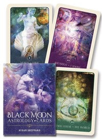 Black Moon Astrology Cards - Lighten Up Shop