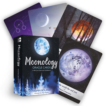 Moonology Oracle Deck by Yasmin Boland - Lighten Up Shop
