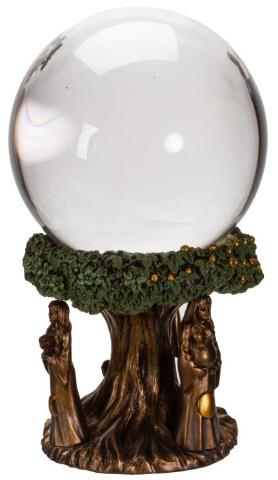 Mother Maiden Circle Crystal Gazing Ball - Lighten Up Shop