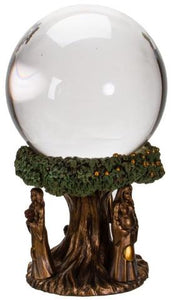 Mother Maiden Circle Crystal Gazing Ball - Lighten Up Shop