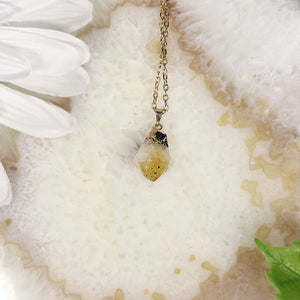 Angel Aura Citrine Necklace - Lighten Up Shop