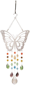 Stainless Butterfly Suncatcher - Lighten Up Shop
