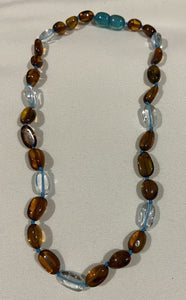 Amber Teething Topaz Necklace - Lighten Up Shop