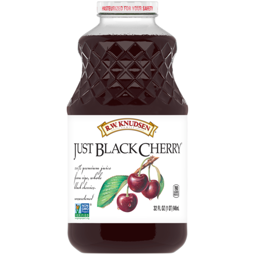 Just Black Cherry Juice 946ml - Lighten Up Shop