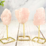 Rose Quartz on Stand - Lighten Up Shop