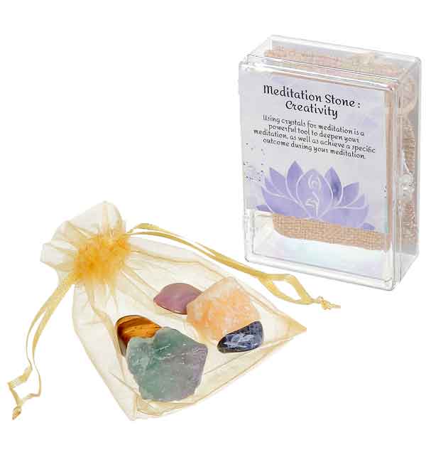 Meditation Stone Kit Strength - Lighten Up Shop