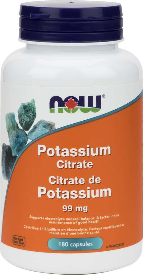 Potassium Citrate 99mg 180 capsules - Lighten Up Shop