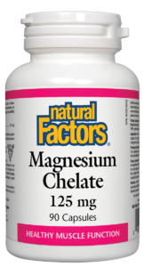 Magnesium Chelate 125mg 90 Capsules - Lighten Up Shop