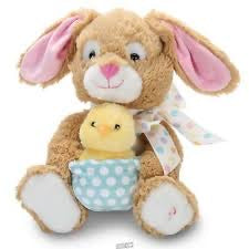 Singing Stuffed Bunny w/ Chick - Lighten Up Shop