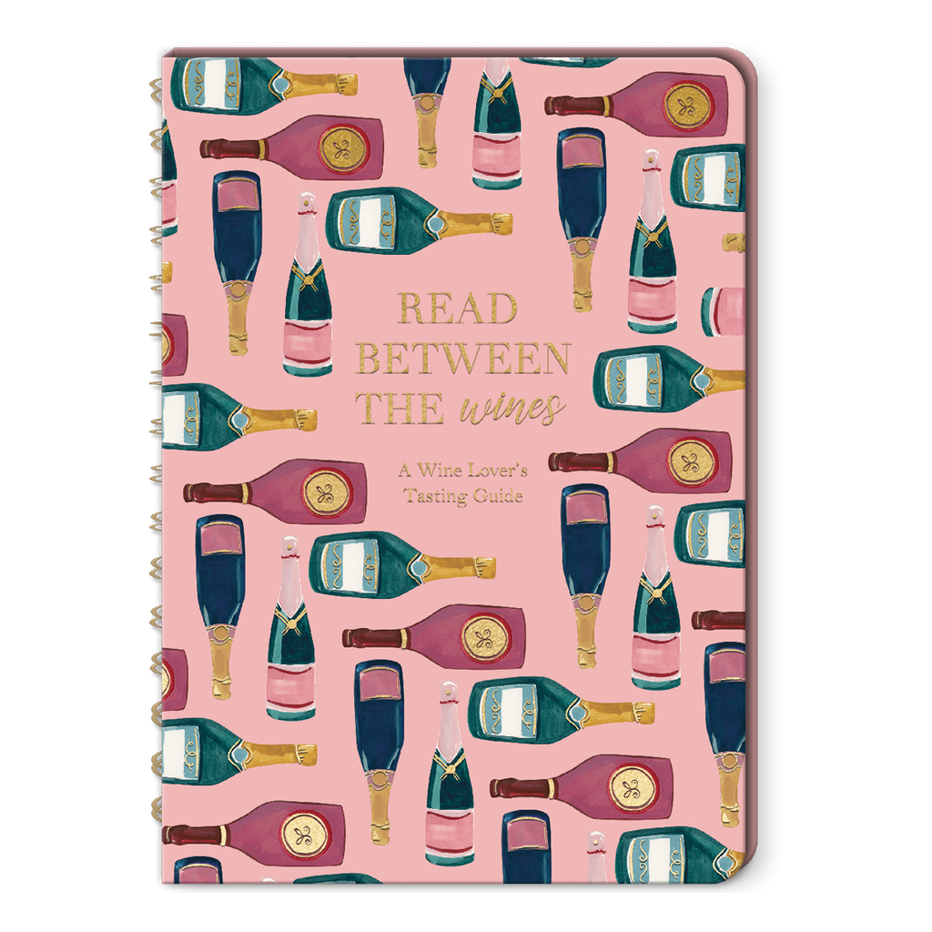 Read Between The Wines - A Wine Lover’s Tasting Guided Journal - Lighten Up Shop
