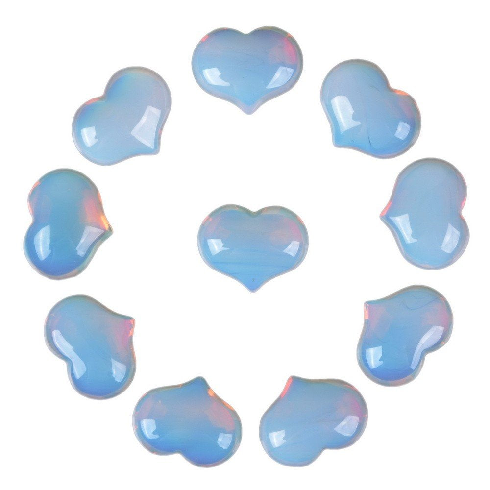 Opalite Heart - Lighten Up Shop