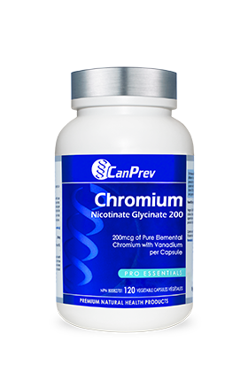CanPrev Chromium Nicotinate Glycinate 200 - Lighten Up Shop