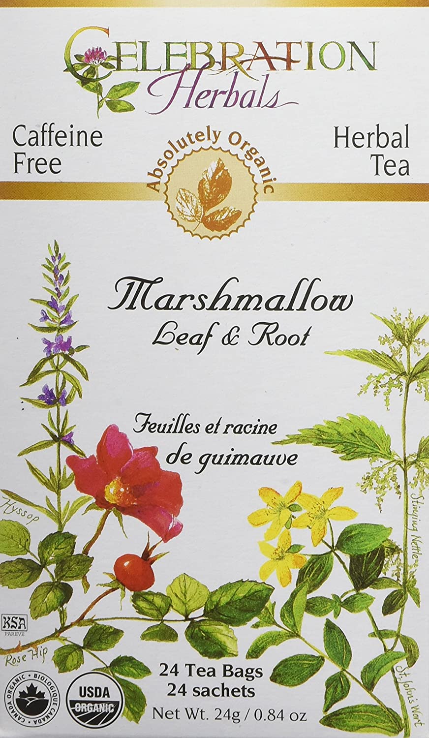 Celebration Herbals Marshmallow Leaf & Root Tea - Lighten Up Shop