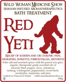 Red Yeti Bath Treatment (250g)Wild Woman Medicine Show - Lighten Up Shop