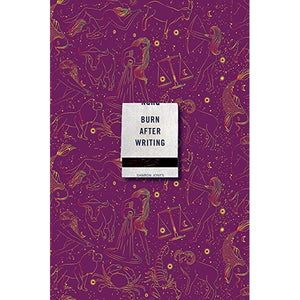 Burn After Writing Journal (Purple Celestial) - Lighten Up Shop