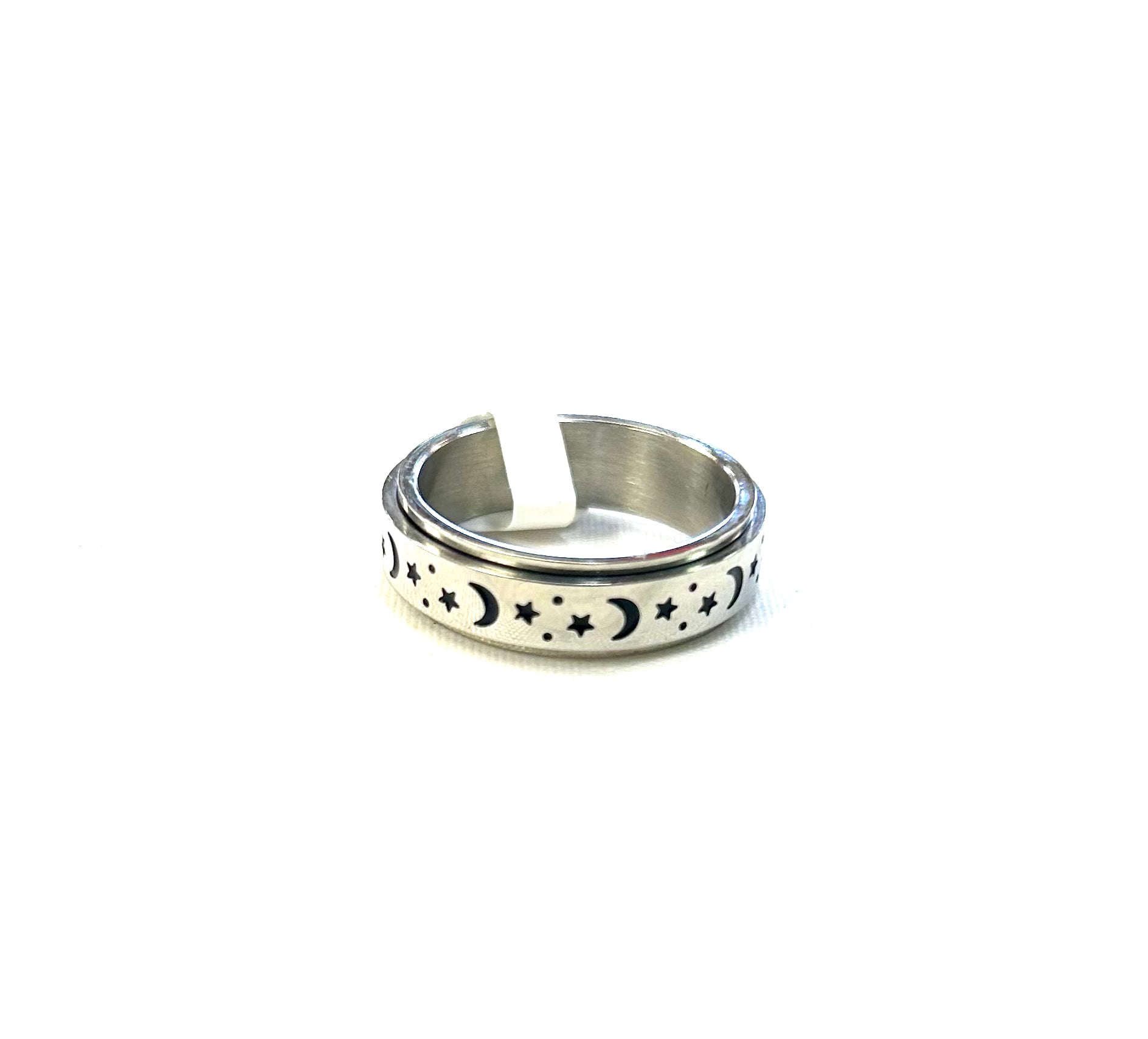 Moon & Stars Spinner Ring - Lighten Up Shop