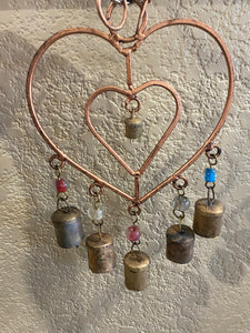 Heart Wind Chimes - Lighten Up Shop